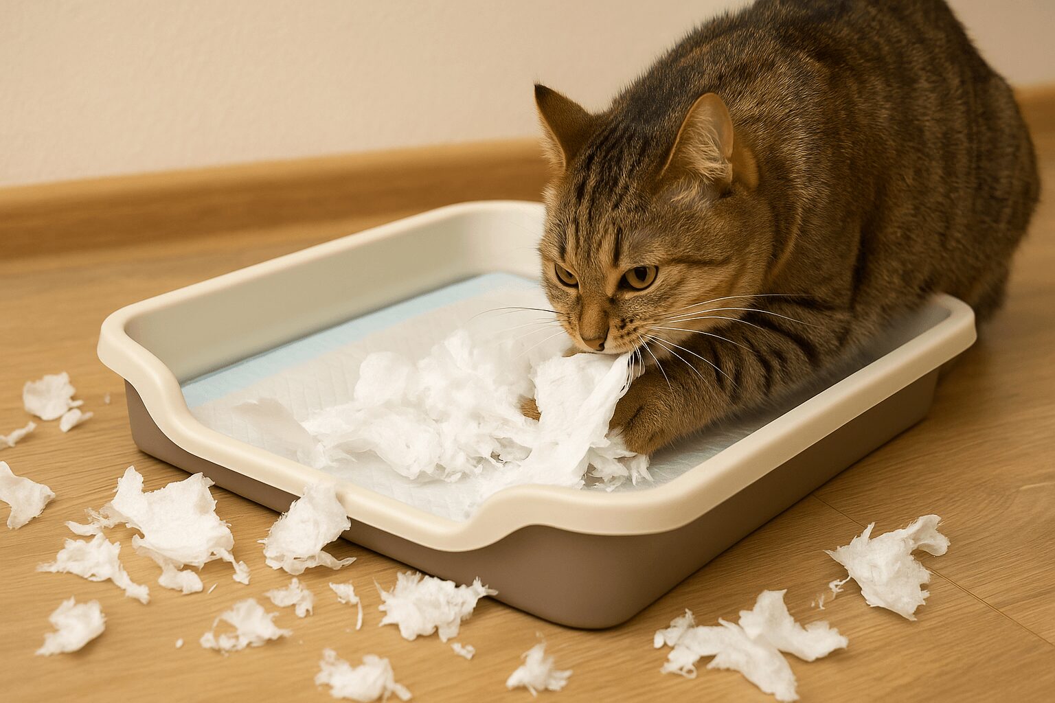 猫 トイレ シート ぐちゃぐちゃ