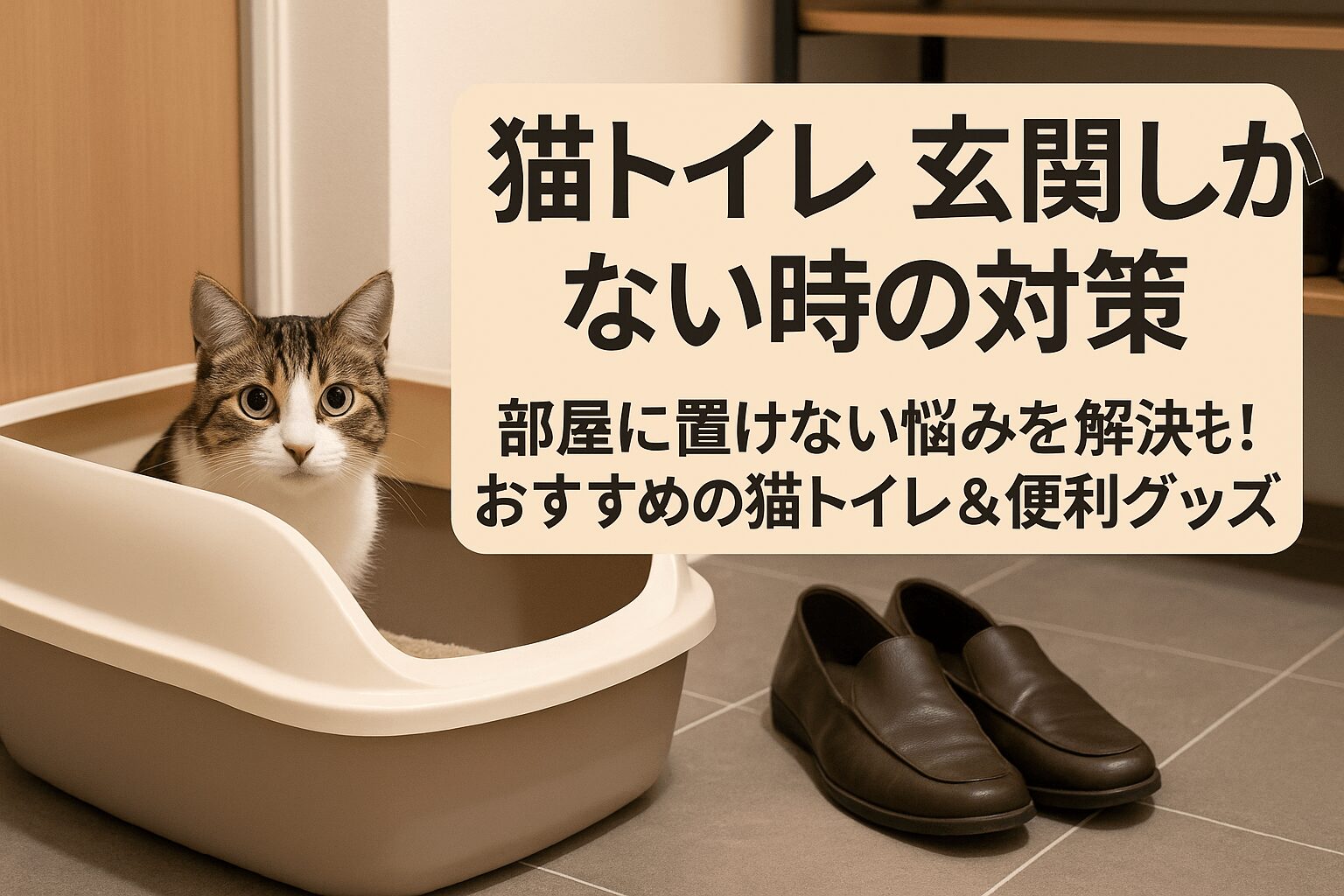 猫 トイレ 玄関 しか ない