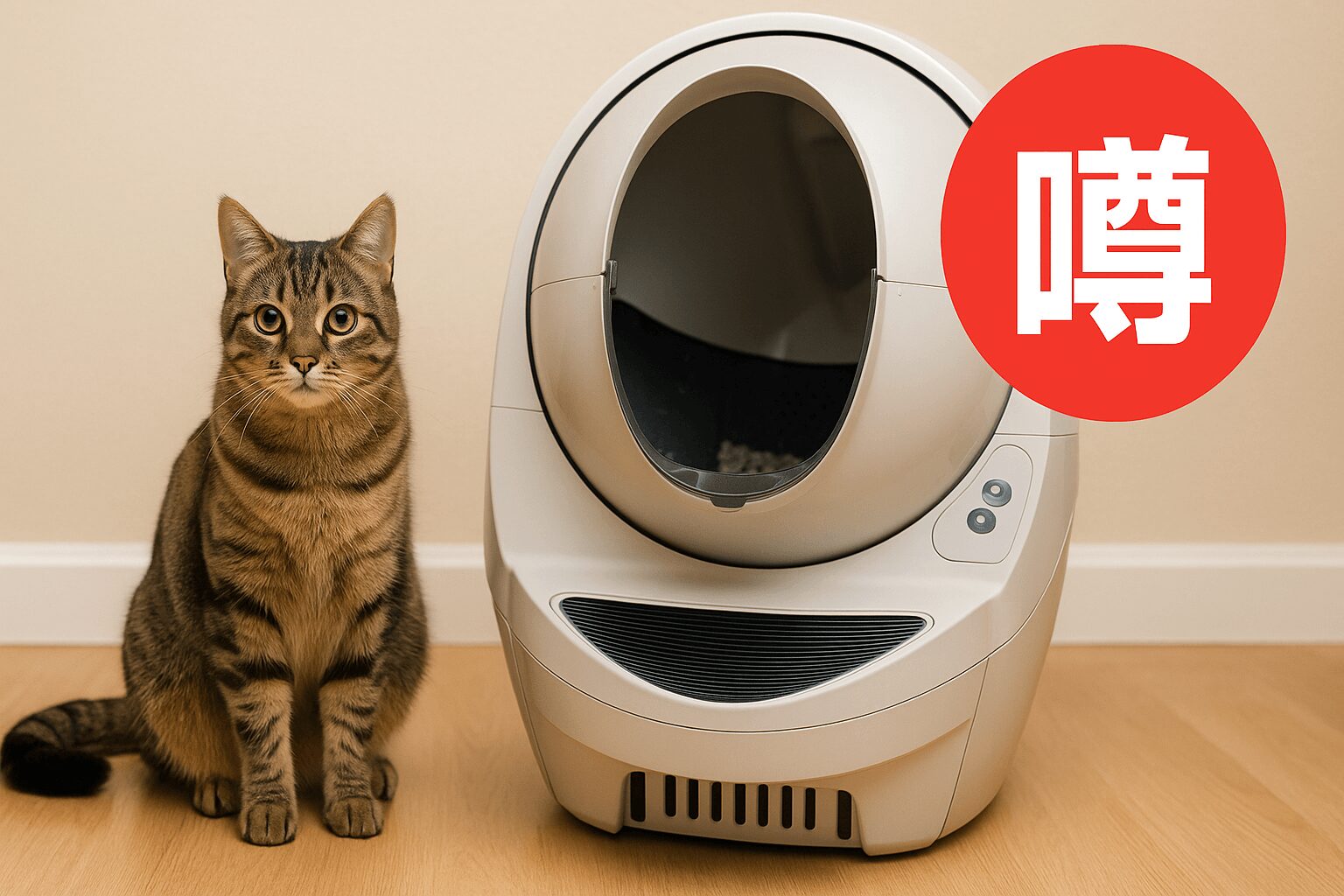 全自動猫トイレ　池崎