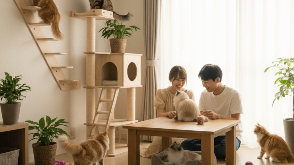 「かわいそう」と思われない！ワンルームで猫と幸せに暮らすコツ