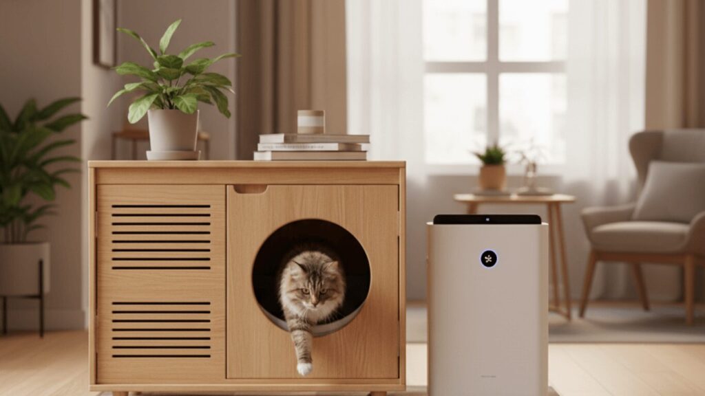 一人暮らし　猫　トイレ