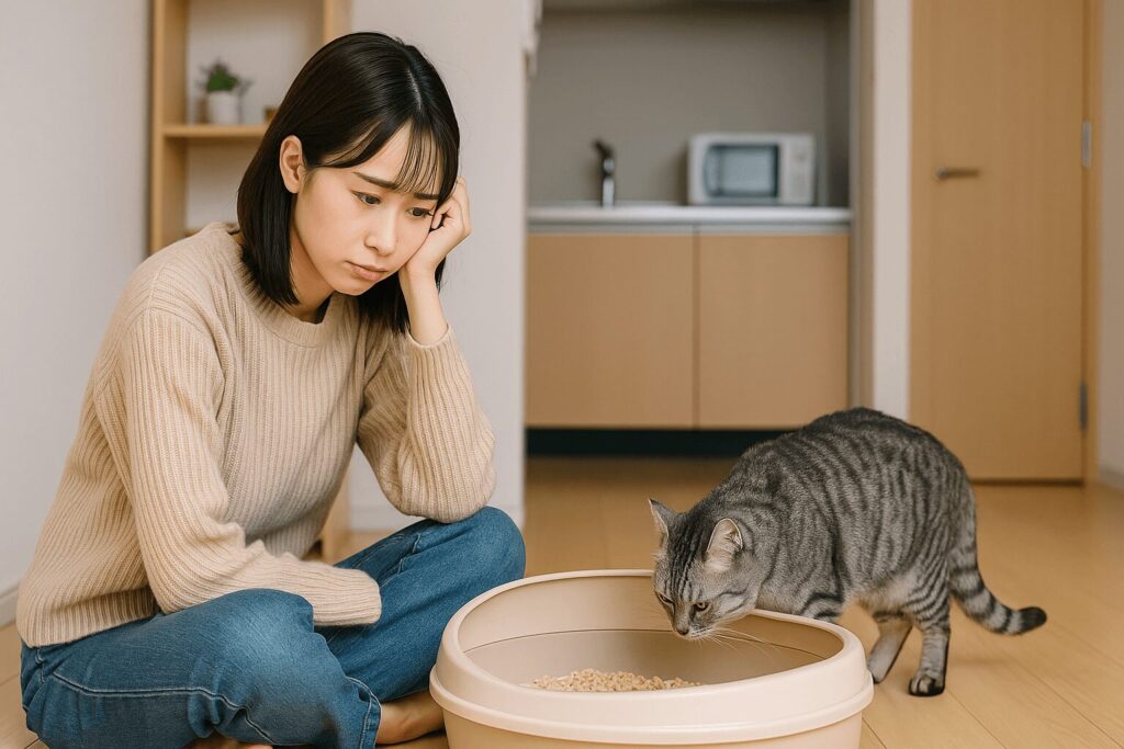 一人暮らしで猫を飼うなら？トイレまわりで気をつけたいポイント