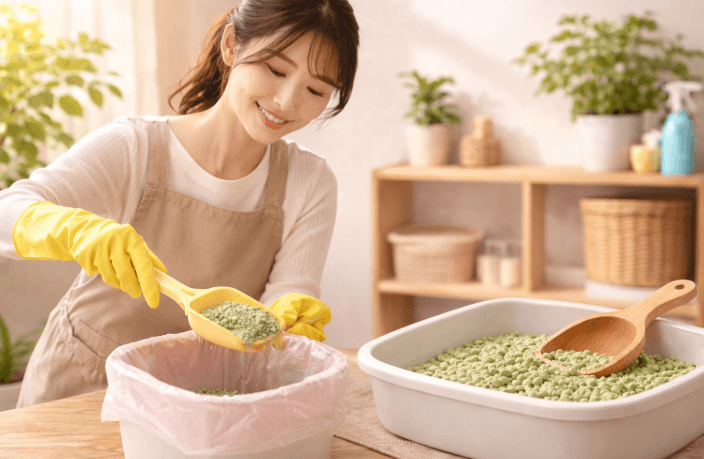 えんどう豆の猫砂がおすすめな人